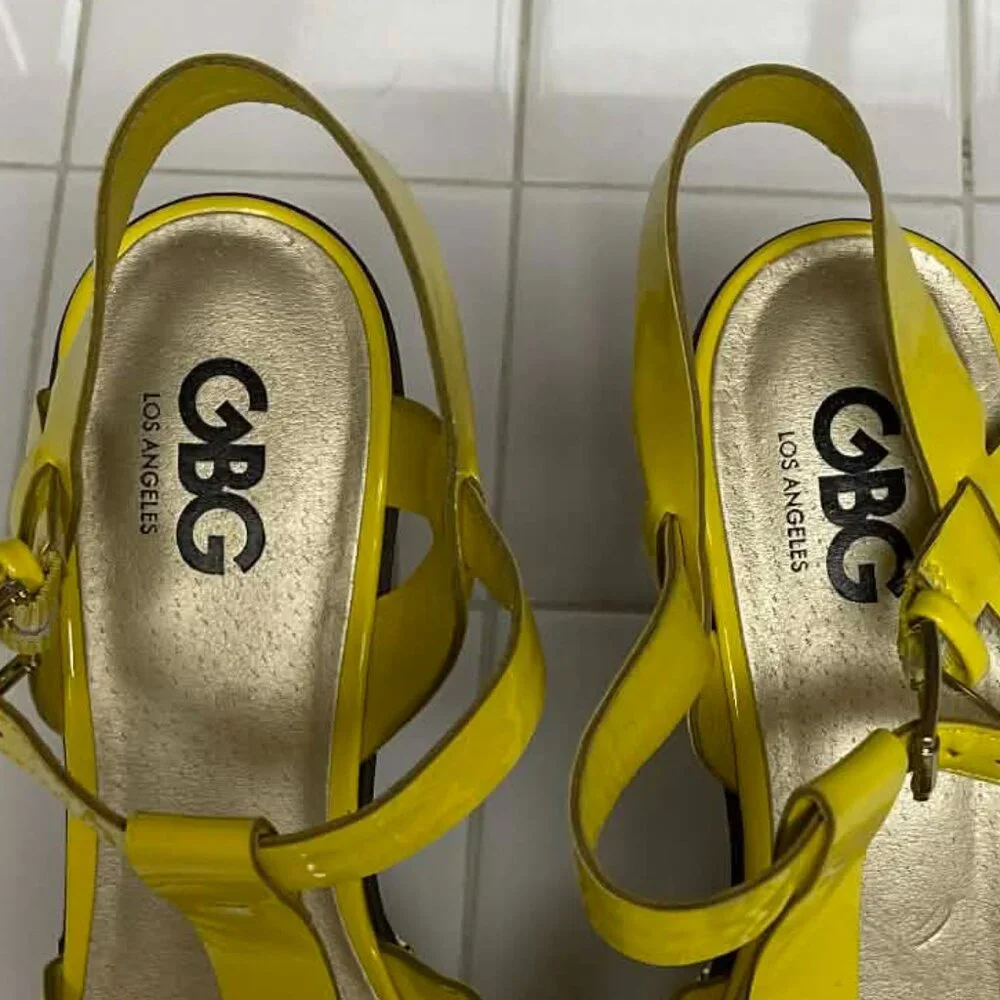 GBG los angeles platform heels